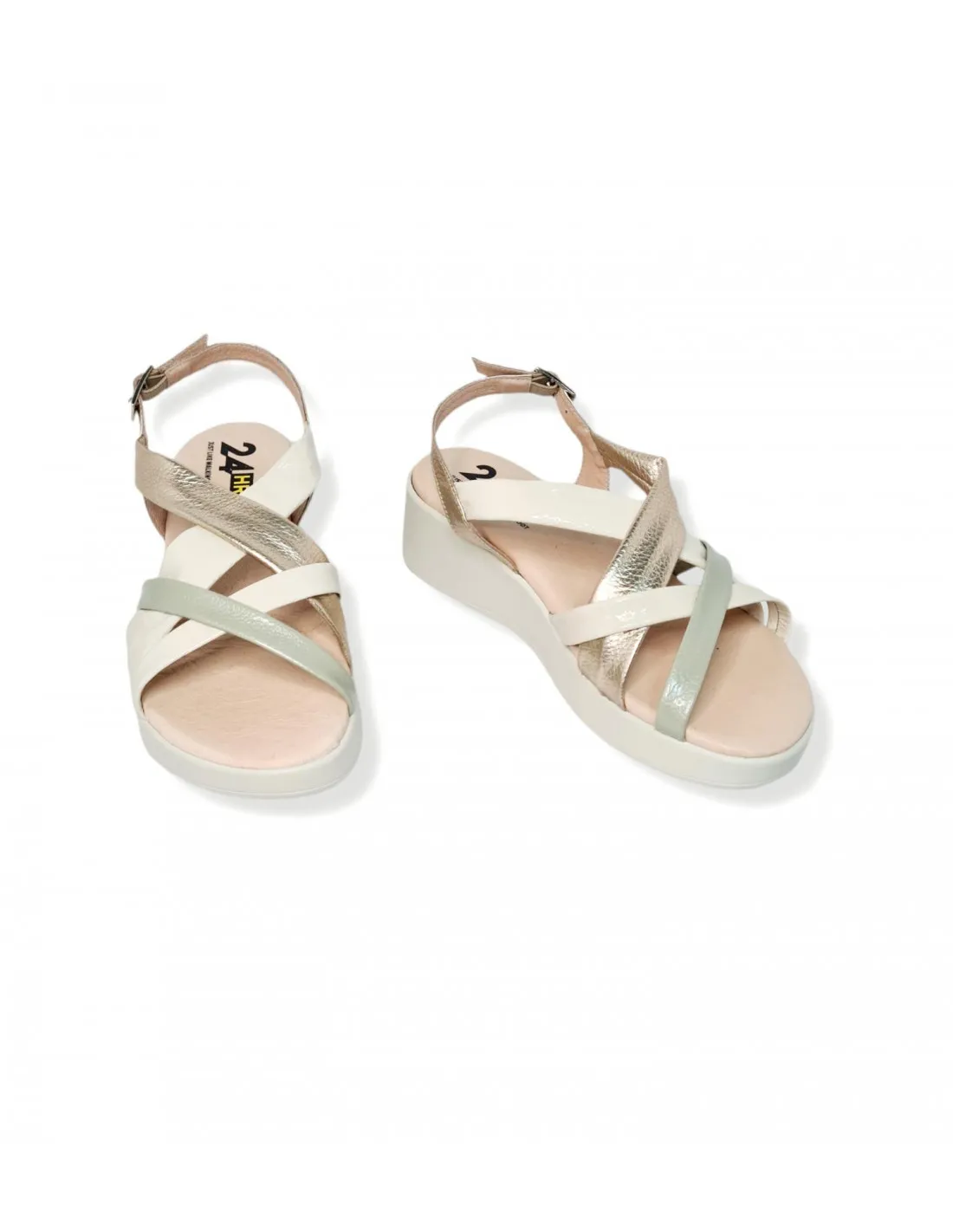 24Hrs sandalia casual mujer 25333