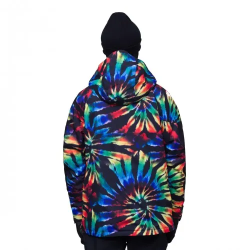 686 Mns Renewal Insulated Anorak Grateful Dead Black Tie Dye