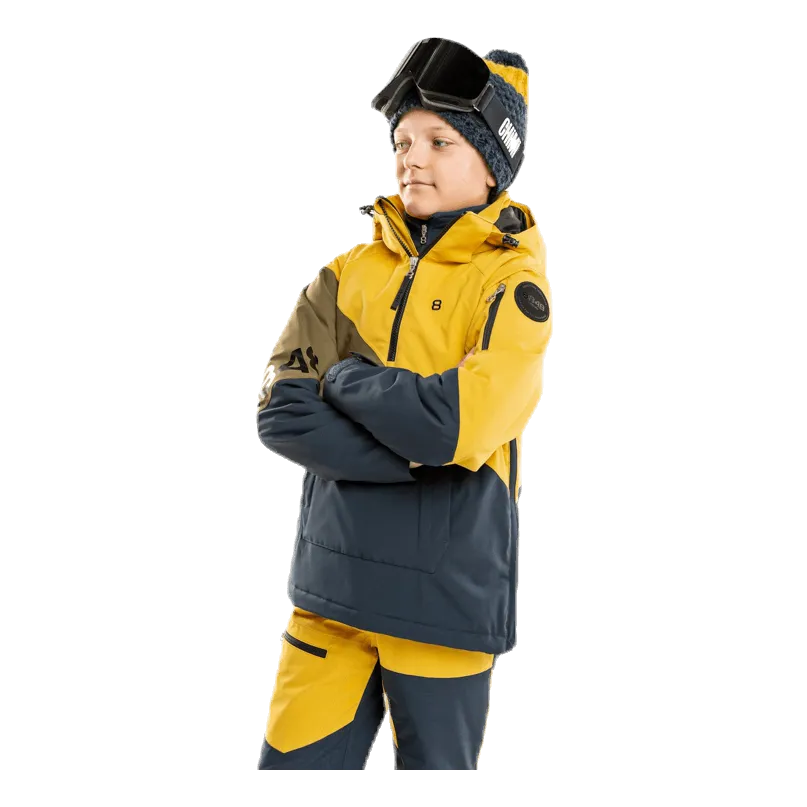 8848 Altitude Scooter Jr Anorak Yellow