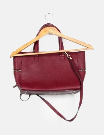 Acosta Bolso shopper granate
