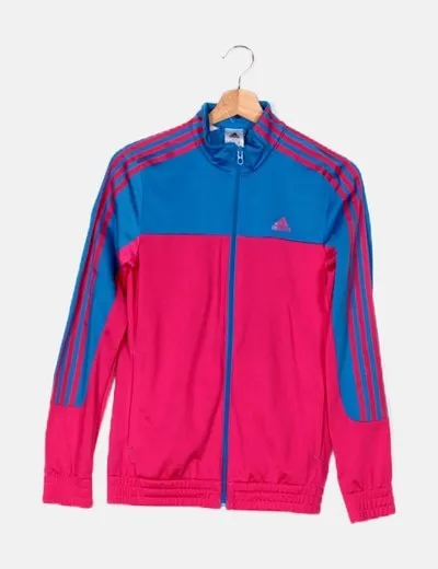 Adidas Chaqueta rosa deportiva