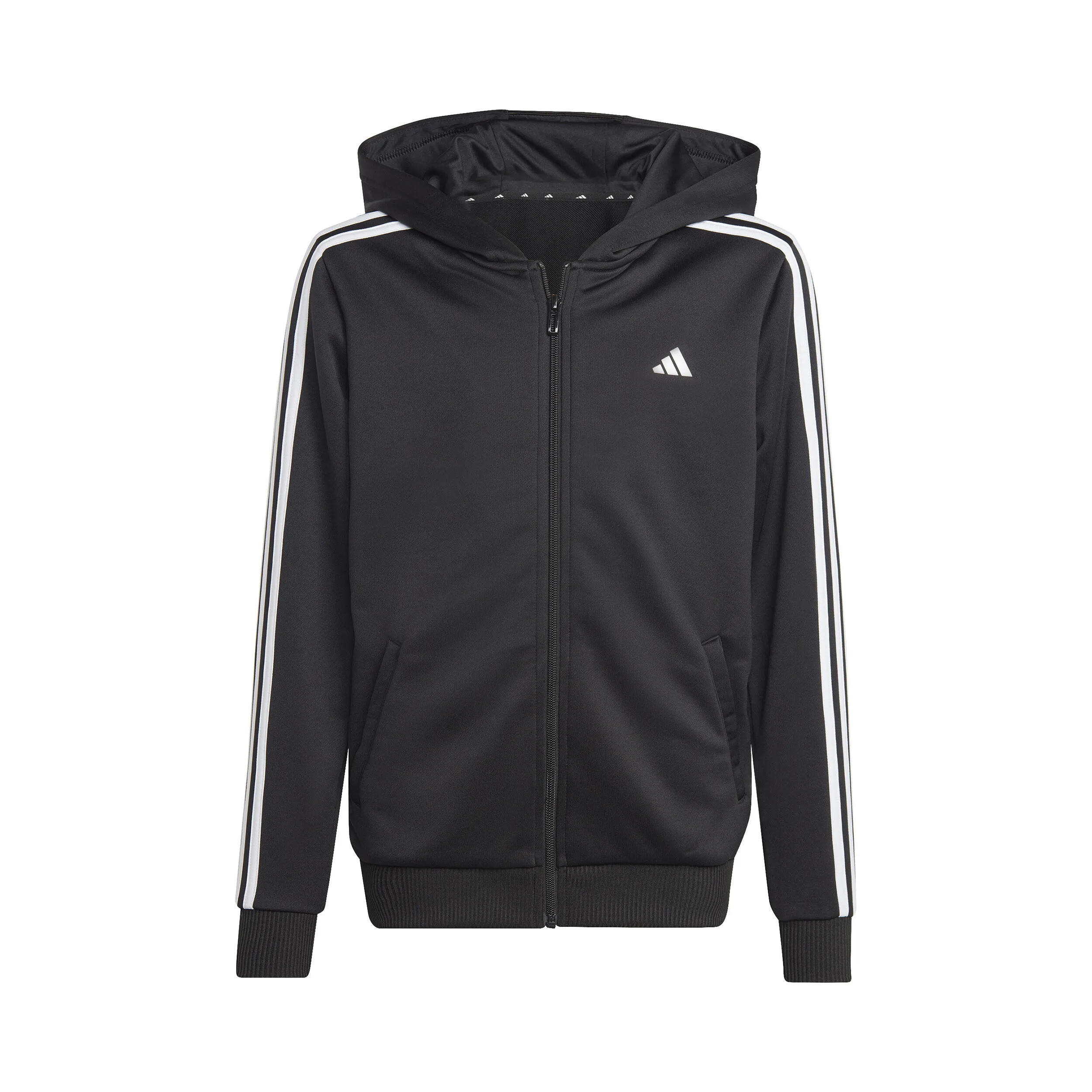 ADIDAS ESSENTIALS 3STRIPES FULLZIP SUDADERA CON CREMALLERA CHICOS