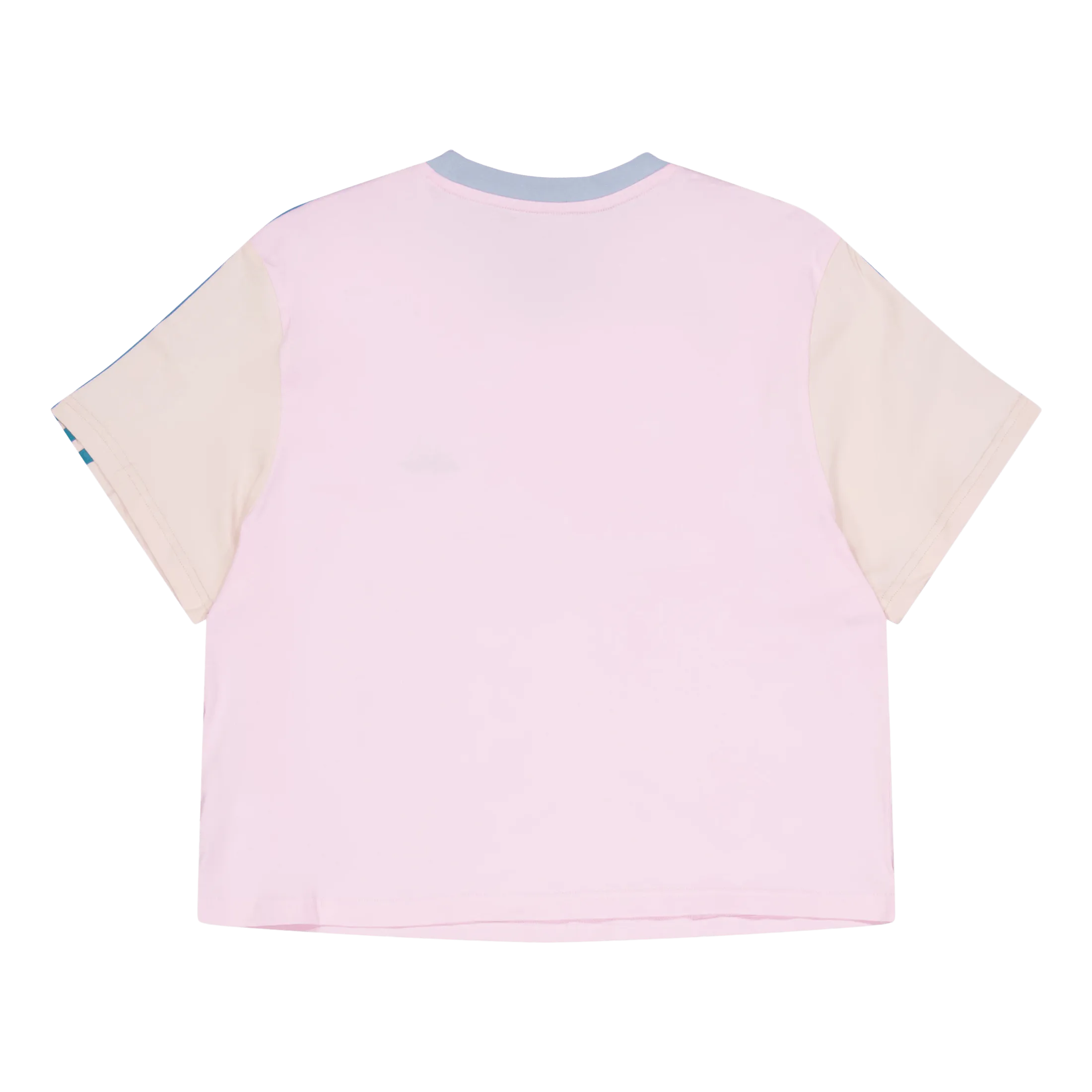 ADIDAS ESSENTIALS 3STRIPES SINGLE JERSEY CROP TOP CLEAR PINK