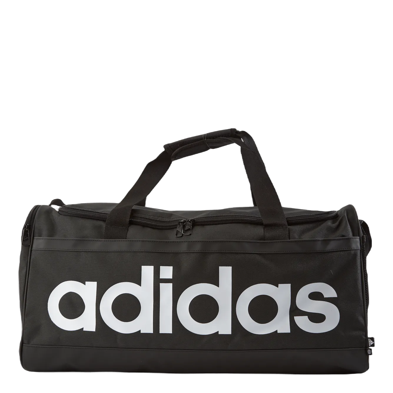 Adidas Essentials Linear Duffel Bag Medium Black / White