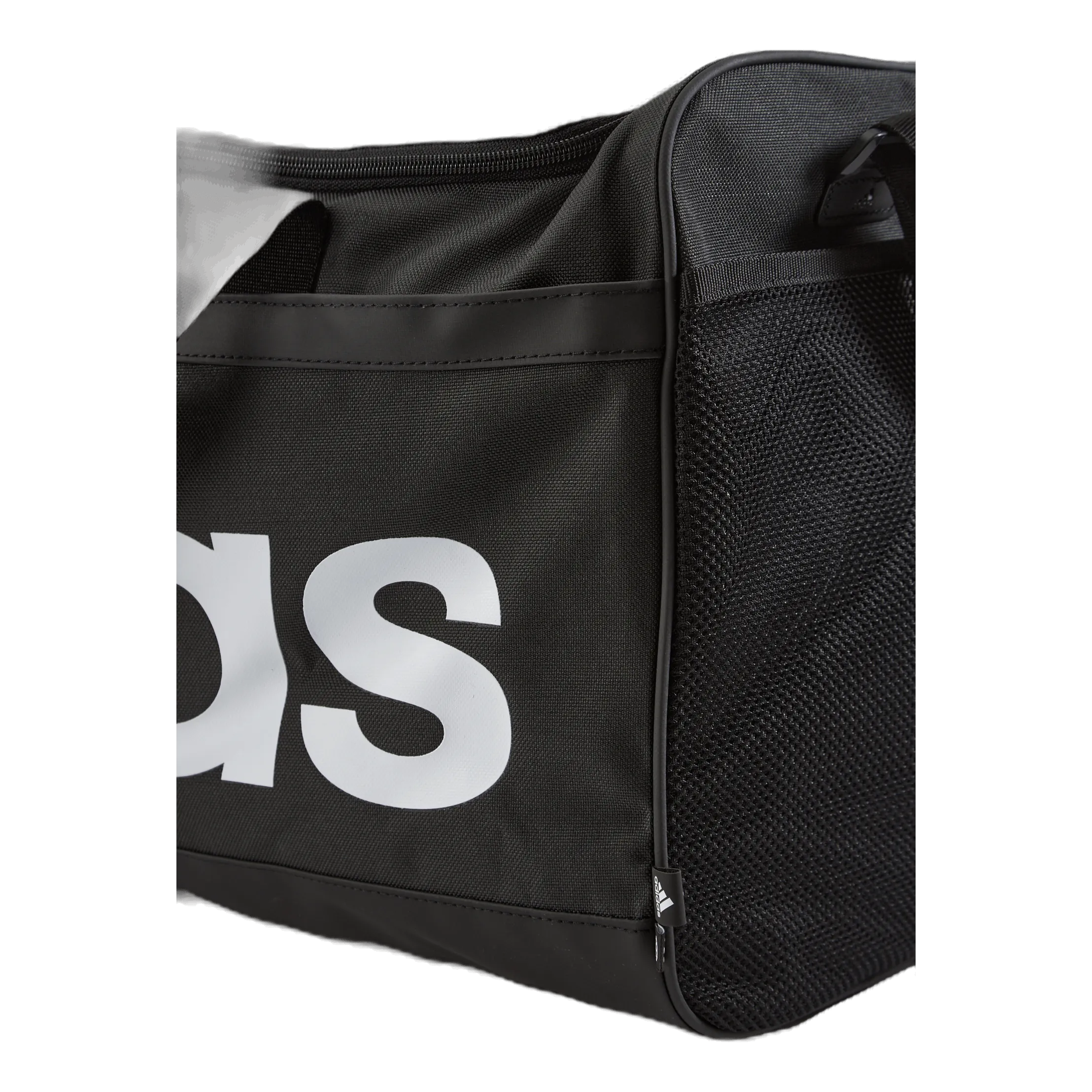 Adidas Essentials Linear Duffel Bag Medium Black / White