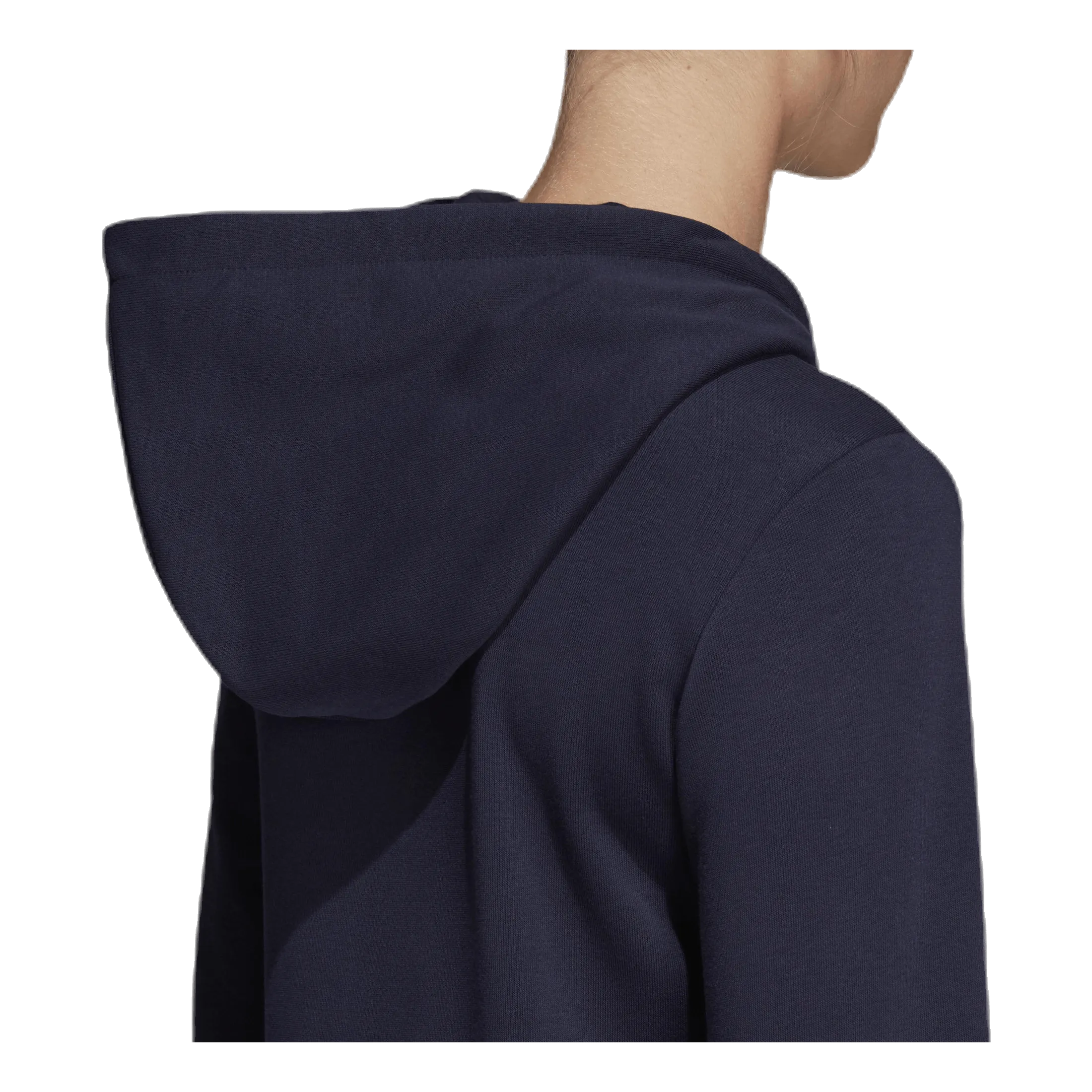 Adidas Essentials Linear Full Zip Hoodie Legend Ink / White