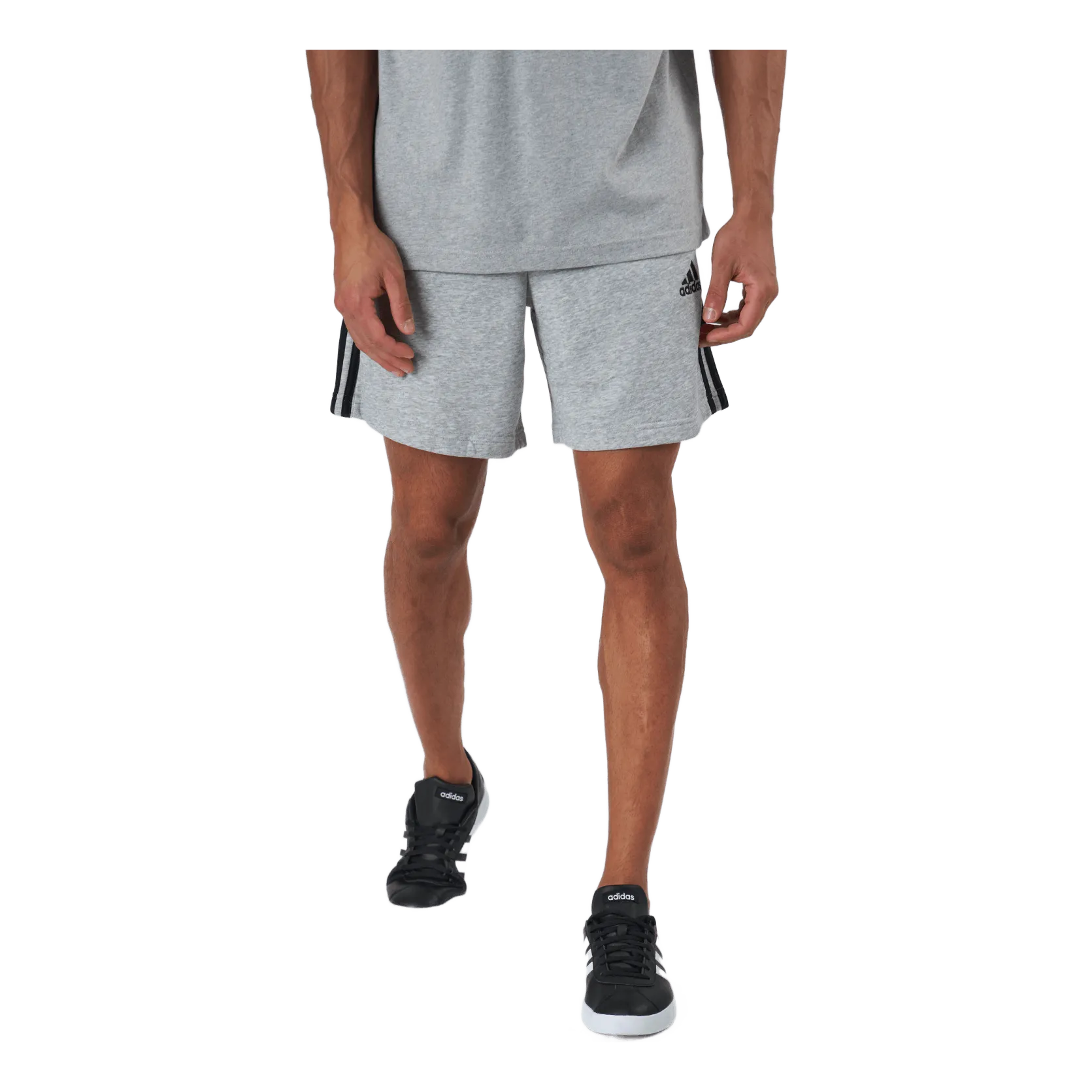 Adidas Essentials Short Medium Grey Heather / Black