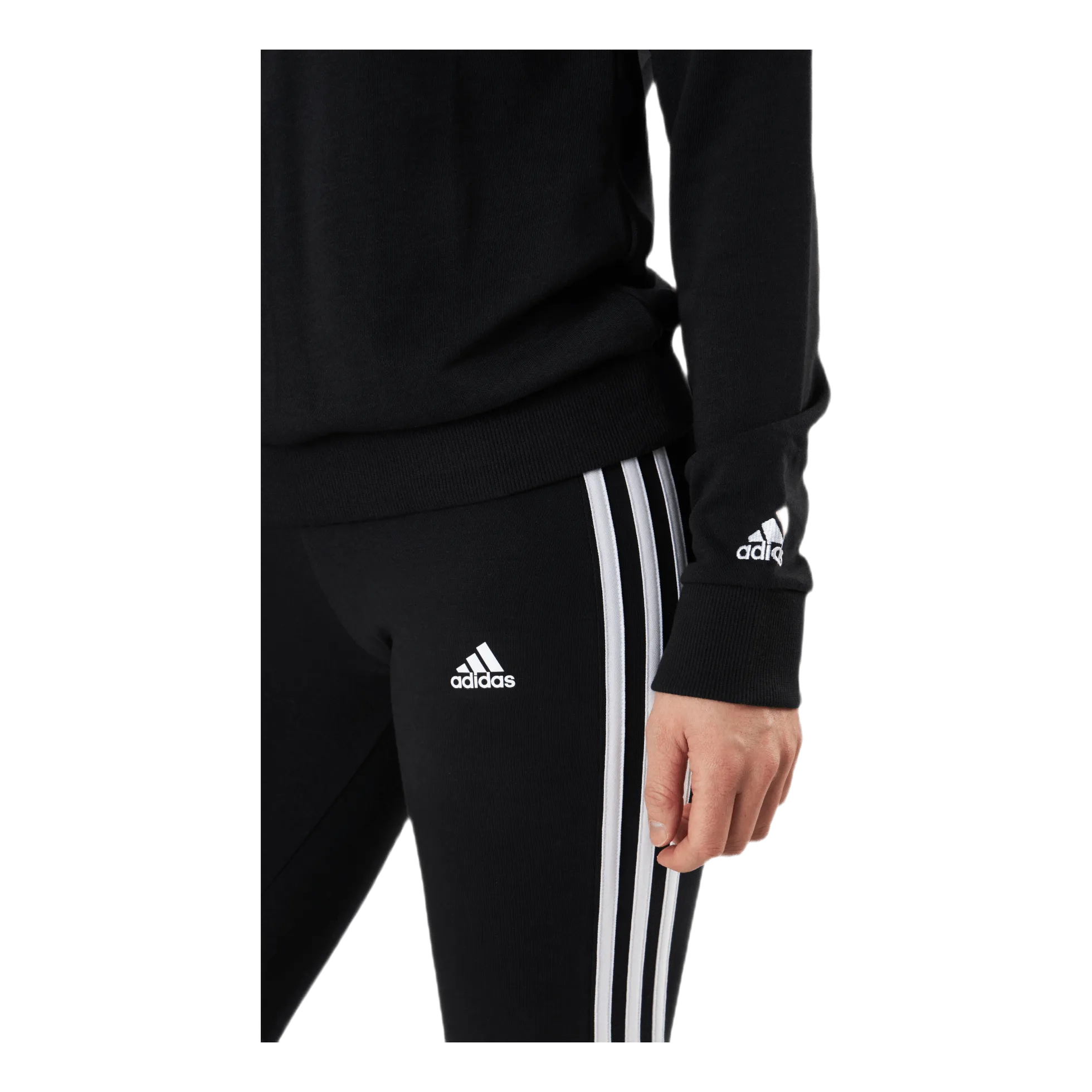 Adidas Essentials Sweatshirt Black / White