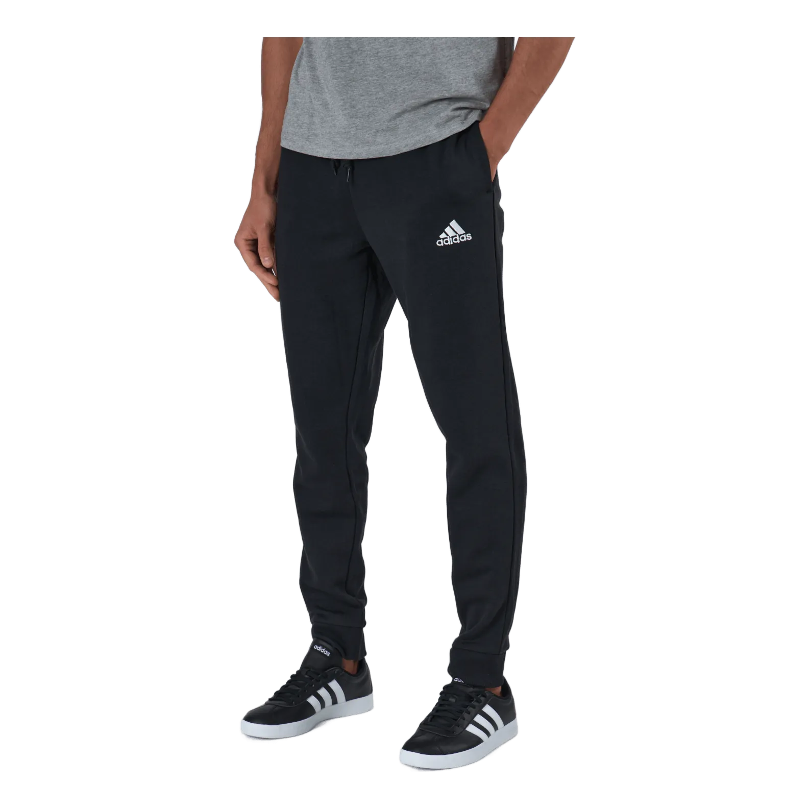 Adidas Essentials Tapered Cuff Pants Black