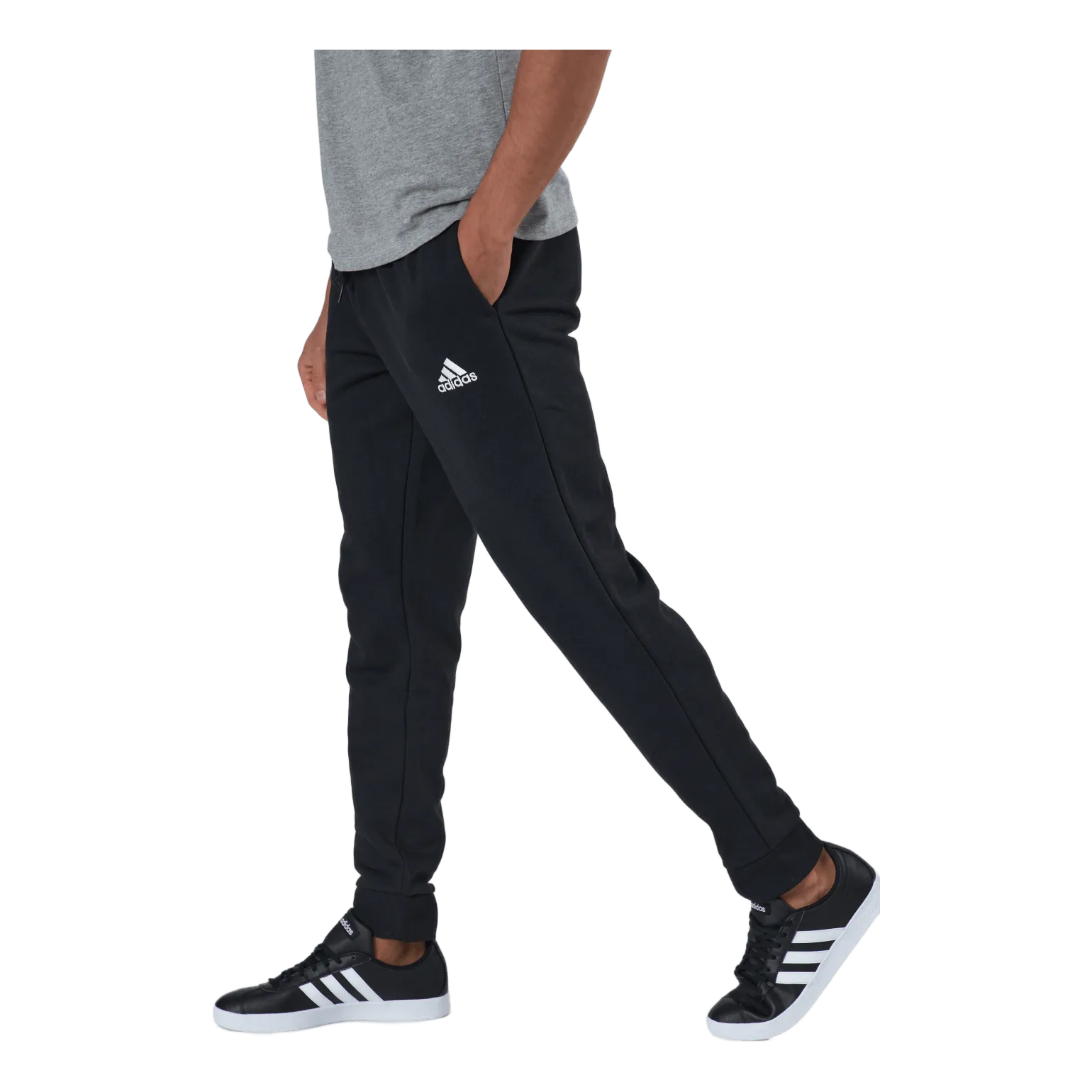 Adidas Essentials Tapered Cuff Pants Black