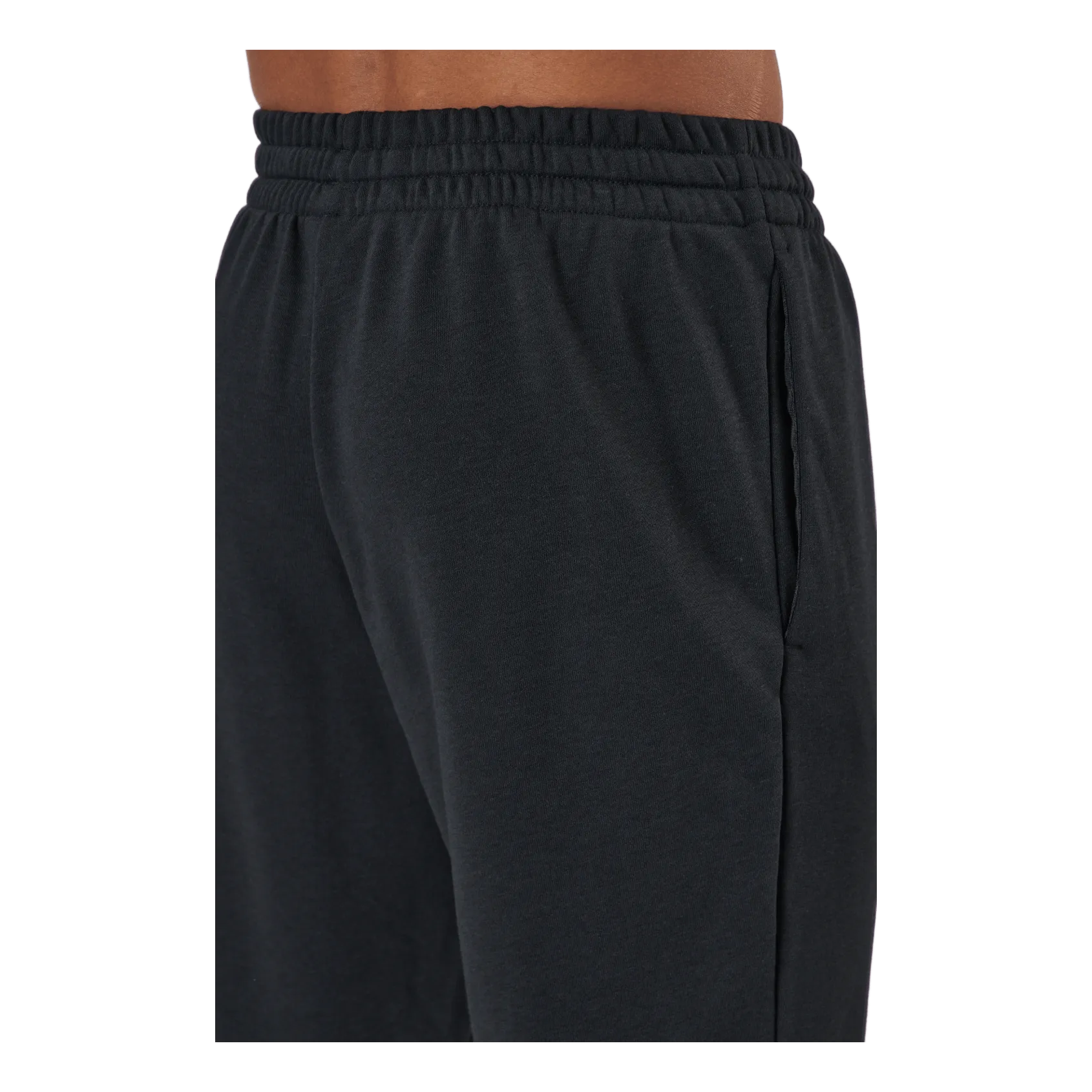 Adidas Essentials Tapered Elastic Cuff Linear Pants Black