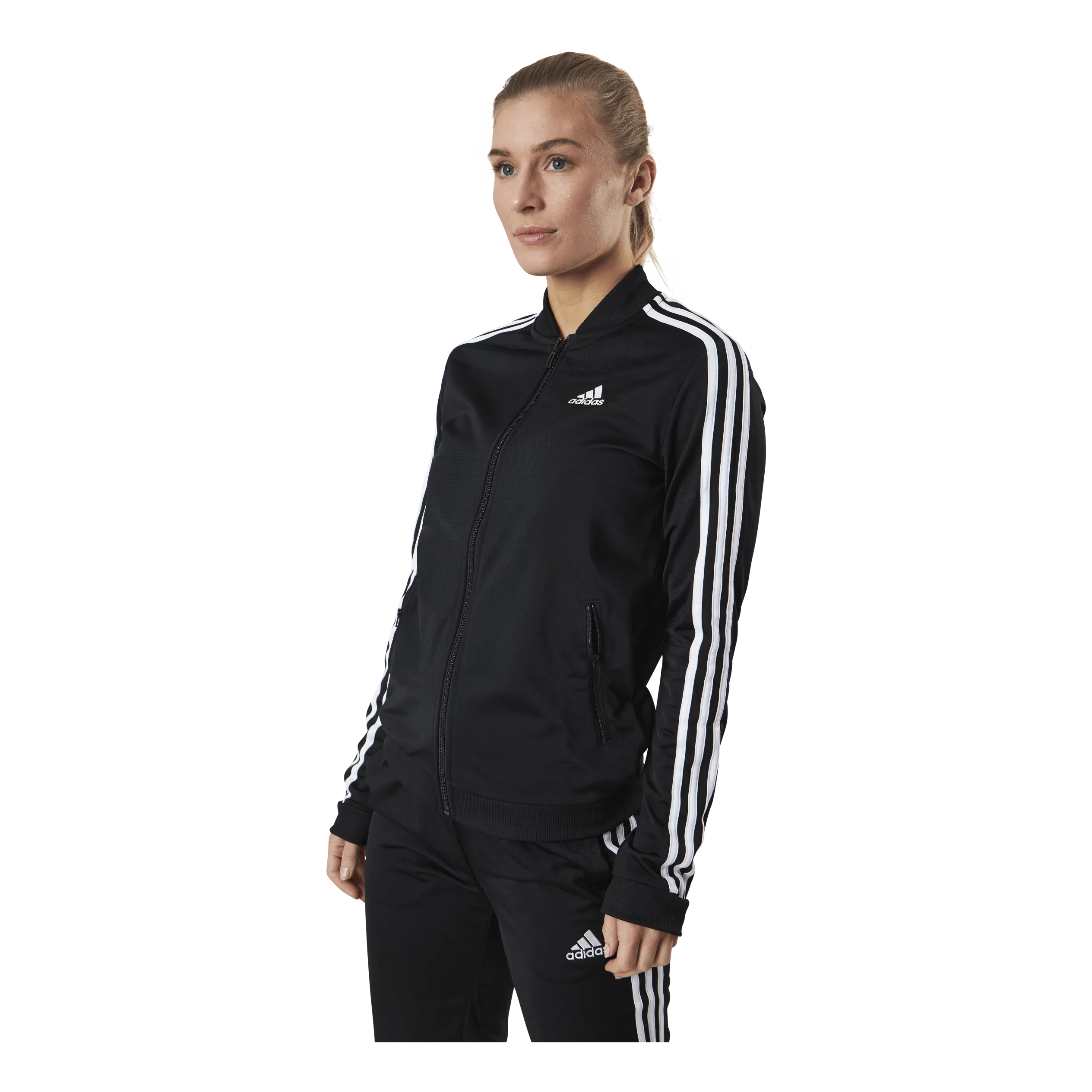 Adidas Essentials Tracksuit Black / White