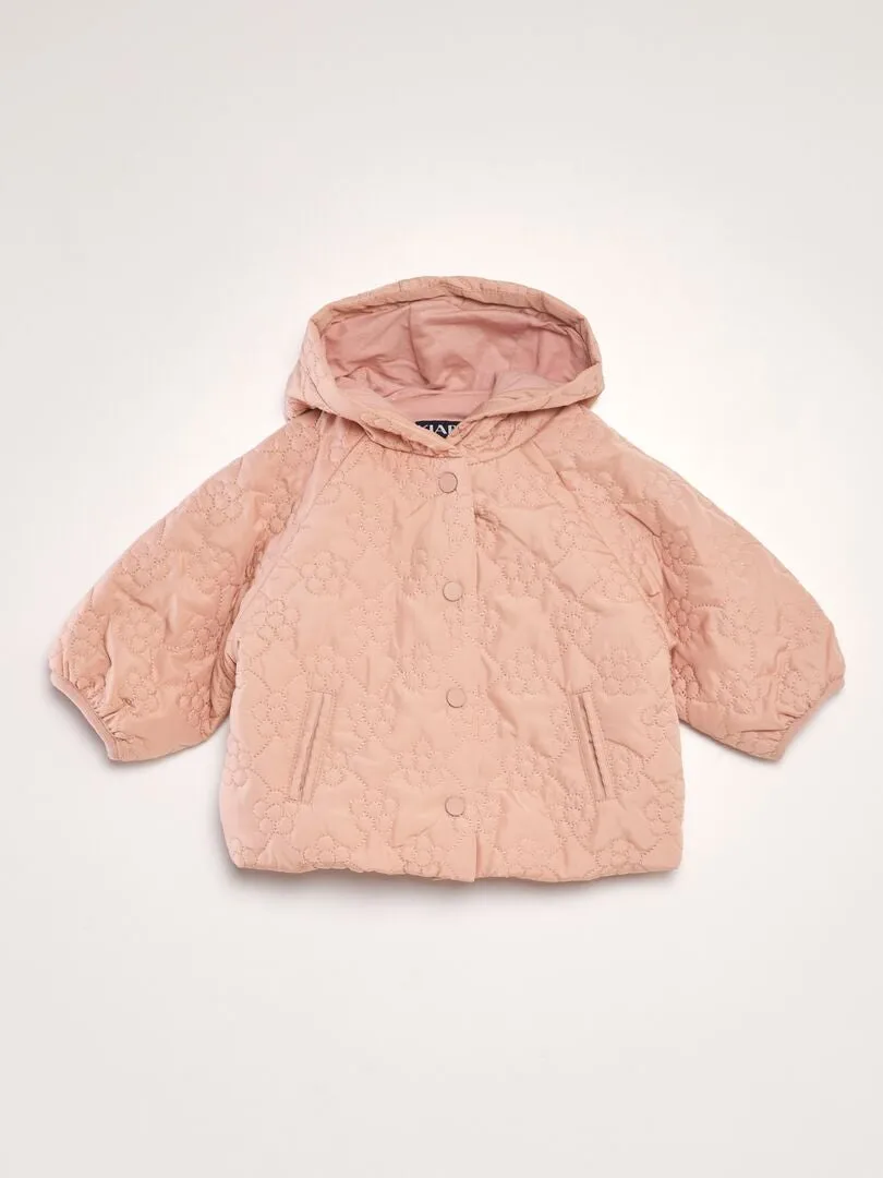ANORAK CON CAPUCHA  ROSA