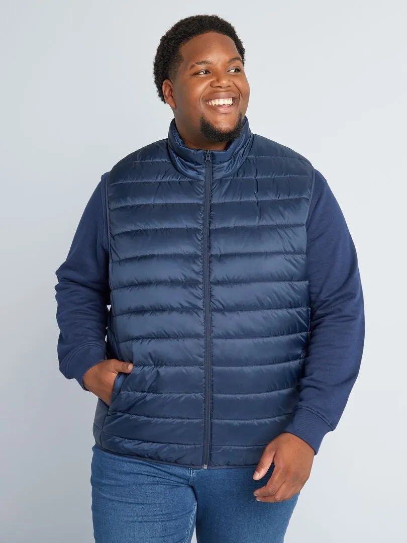 ANORAK DE BOTELLAS RECICLADAS  AZUL