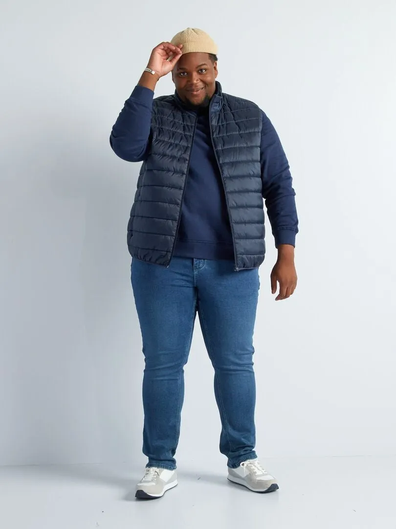 ANORAK DE BOTELLAS RECICLADAS  AZUL