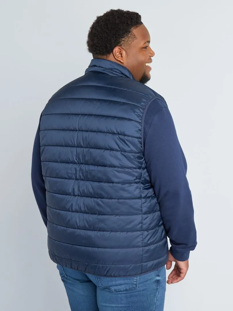 ANORAK DE BOTELLAS RECICLADAS  AZUL