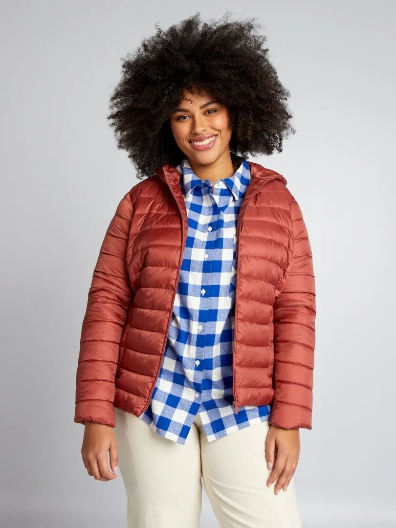 ANORAK DE BOTELLAS RECICLADAS  ROJO
