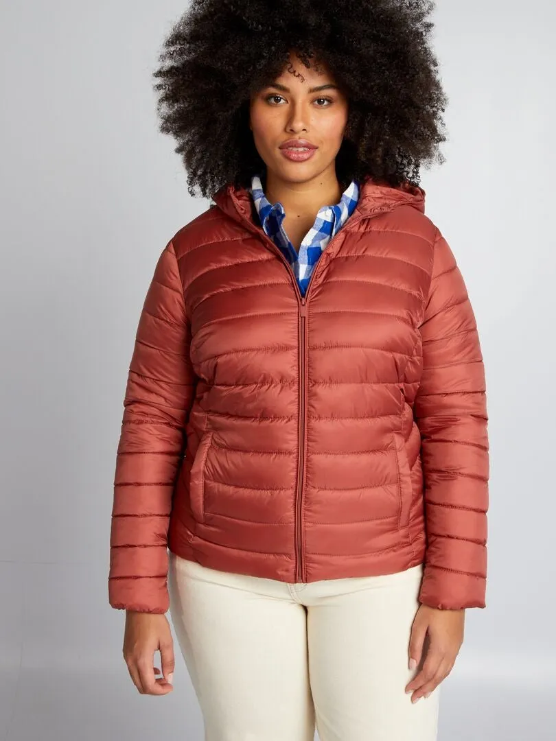 ANORAK DE BOTELLAS RECICLADAS  ROJO