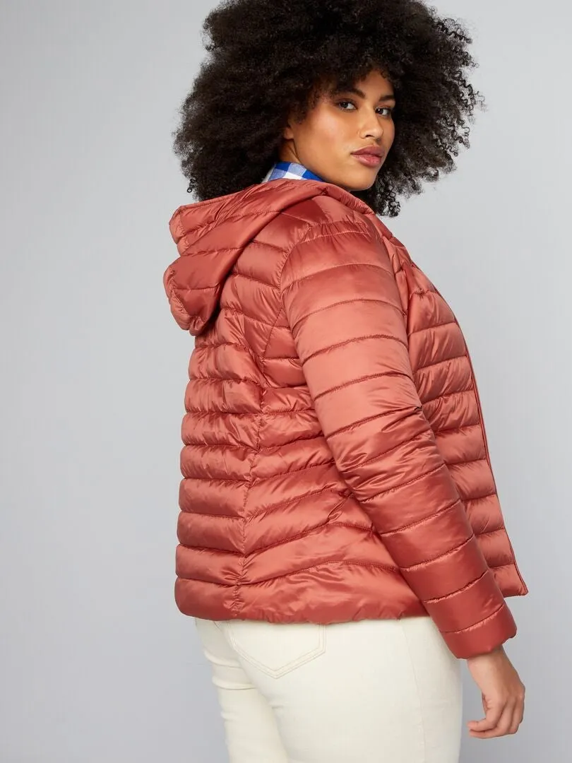 ANORAK DE BOTELLAS RECICLADAS  ROJO