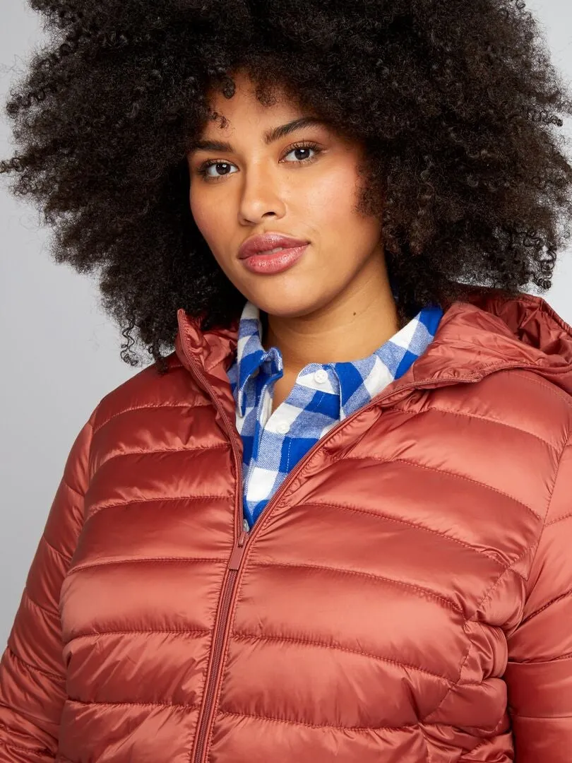 ANORAK DE BOTELLAS RECICLADAS  ROJO