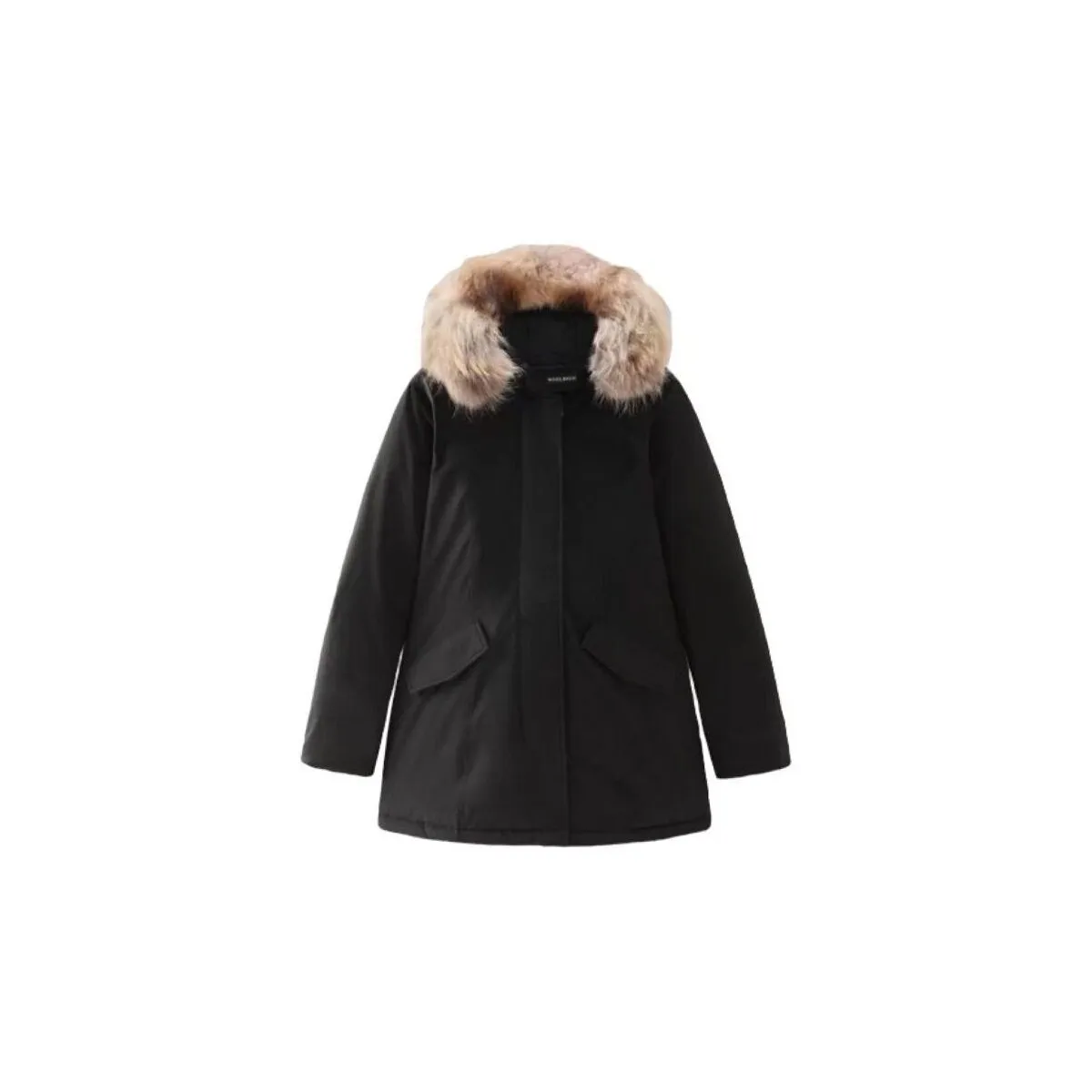 Anorak Luxury Arctic Raccoon Mujer Black