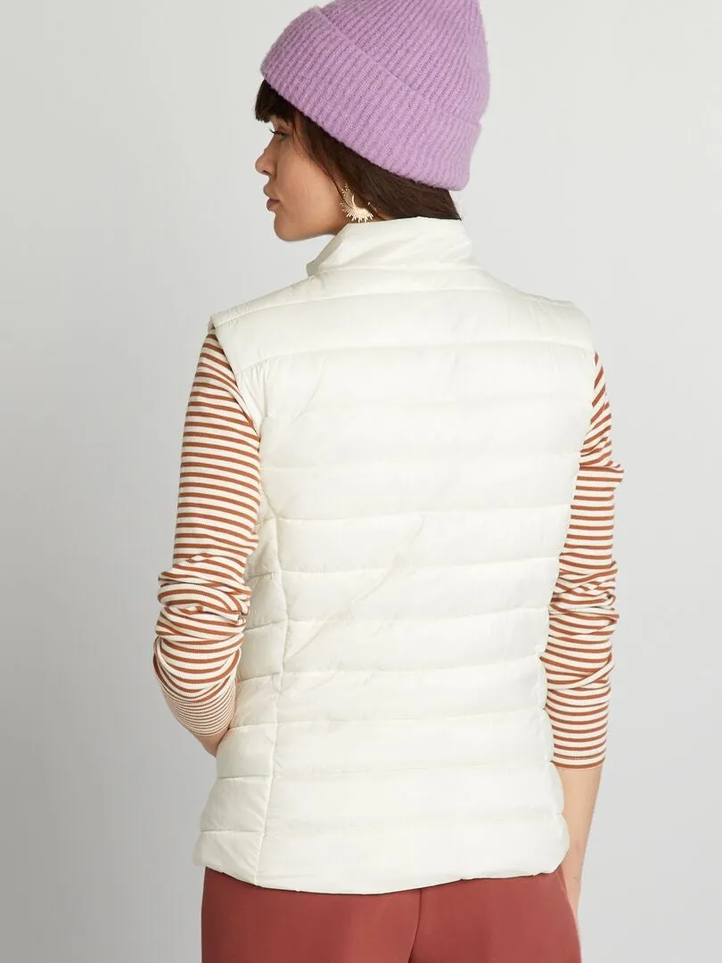 ANORAK SIN MANGAS  BLANCO