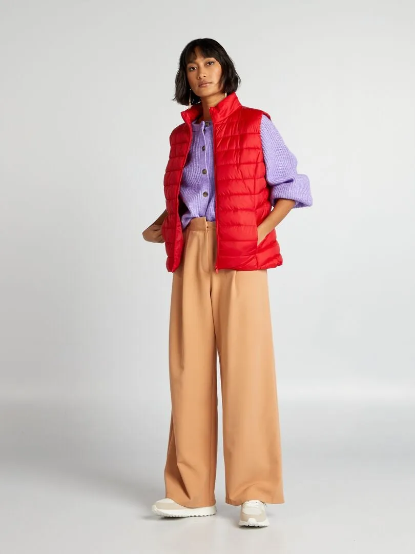 ANORAK SIN MANGAS  ROJO