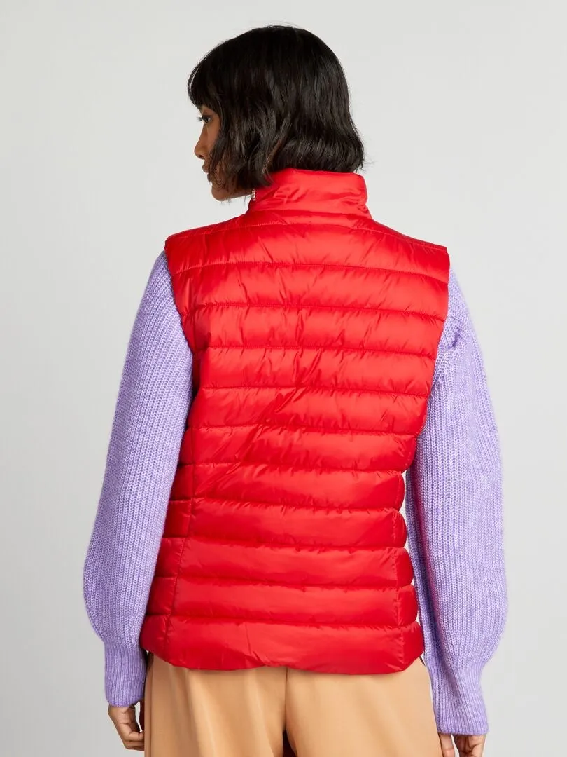 ANORAK SIN MANGAS  ROJO