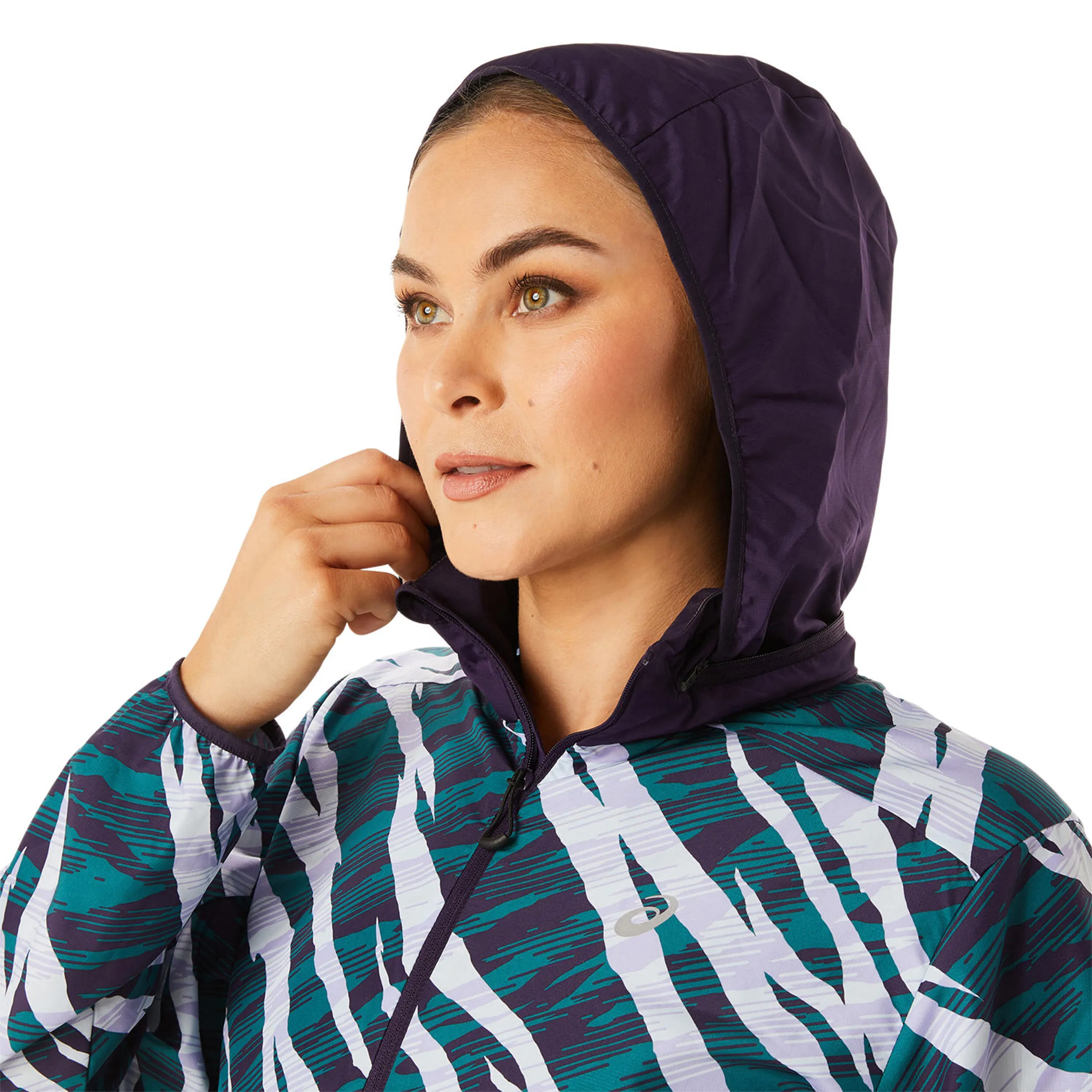 ASICS Wild Camo Anorak Chaqueta Para Correr Mujeres
