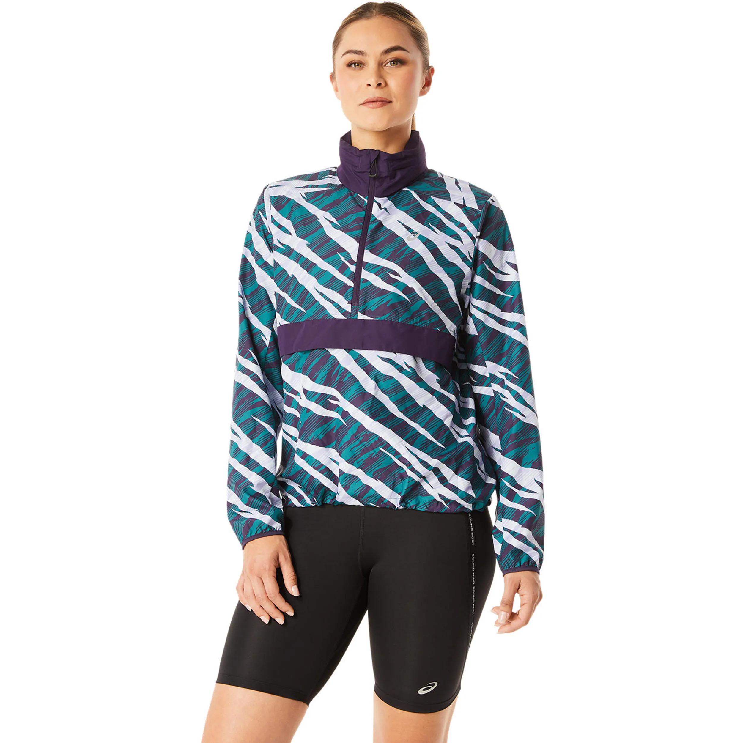 ASICS Wild Camo Anorak Chaqueta Para Correr Mujeres