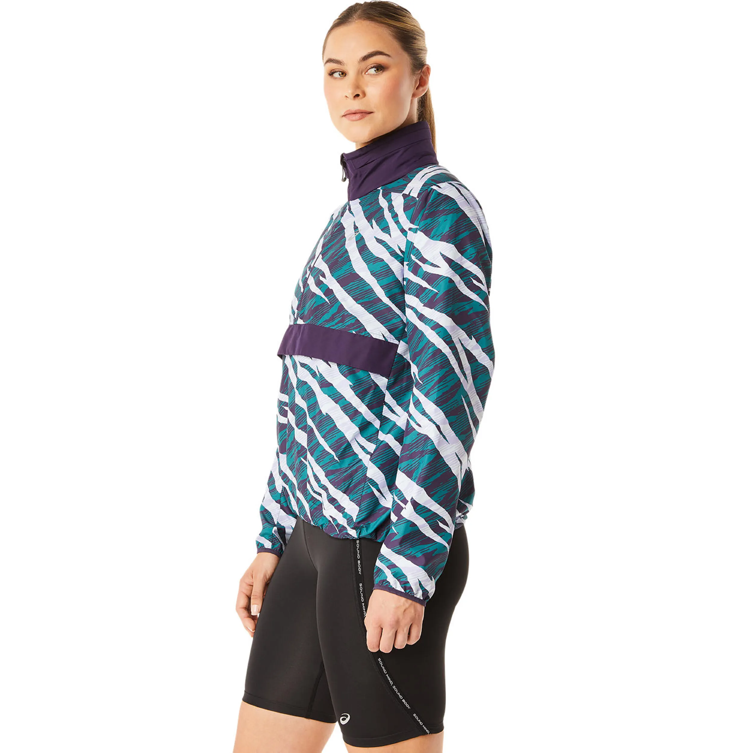 ASICS Wild Camo Anorak Chaqueta Para Correr Mujeres