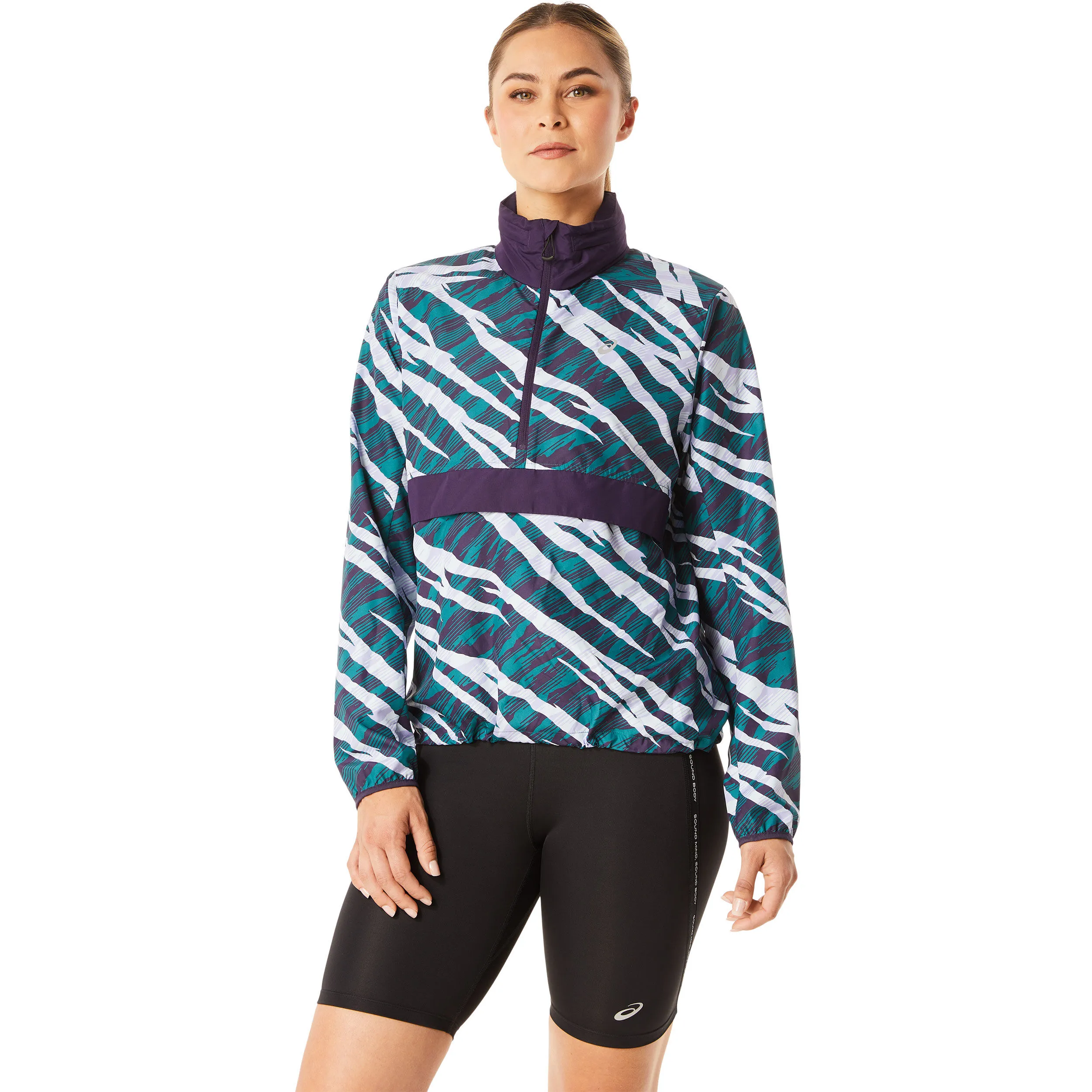 ASICS Wild Camo Anorak Chaqueta Para Correr Mujeres