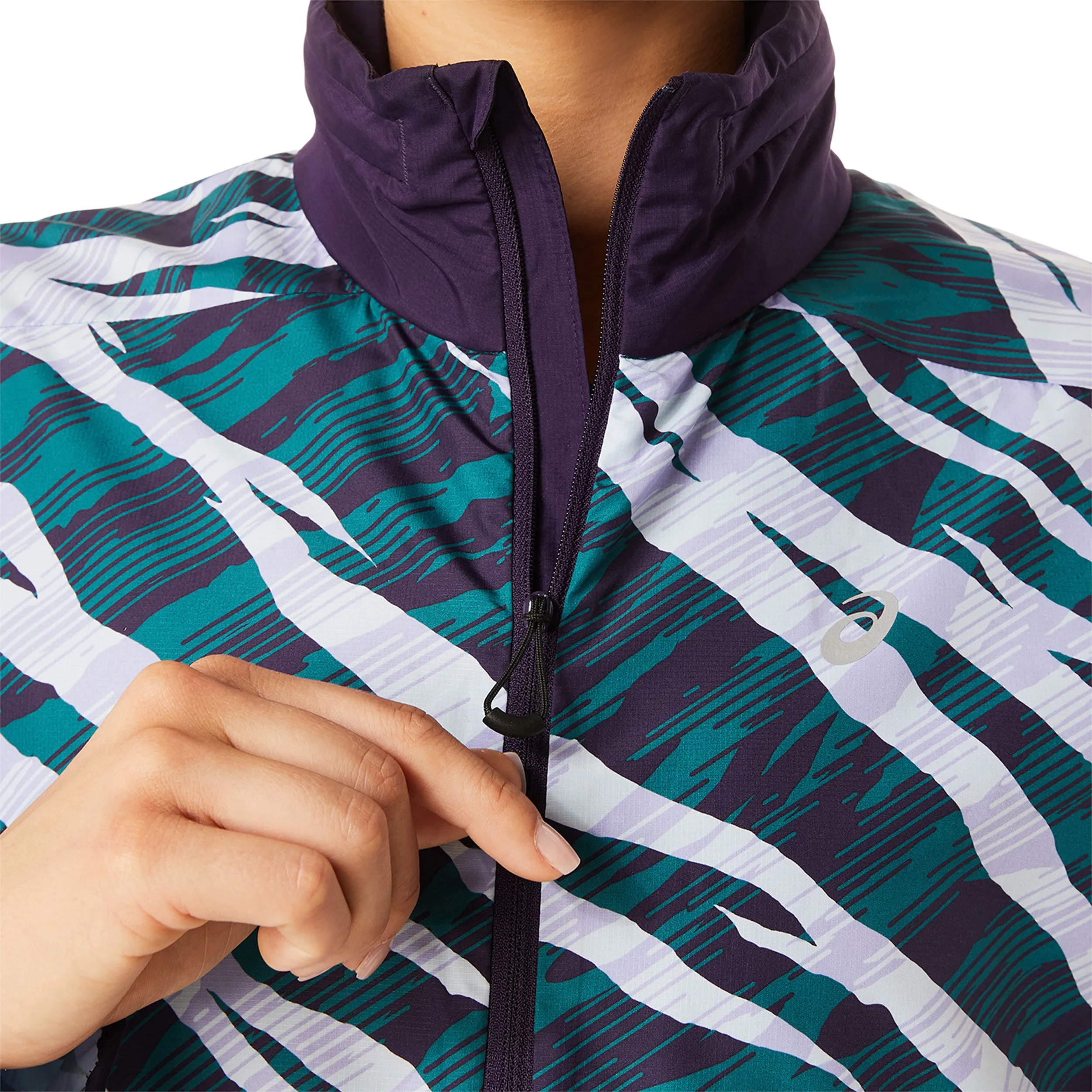 ASICS Wild Camo Anorak Chaqueta Para Correr Mujeres