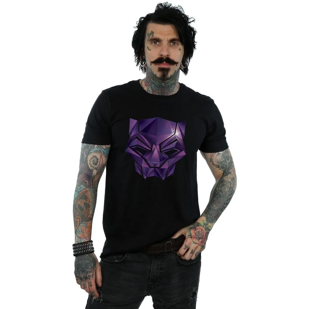 Avengers Infinity War Black Panther Geometric