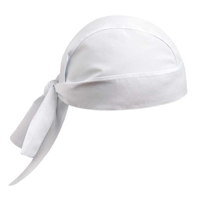 BANDANA CON TIRAS BLANCA  EGOCHEF