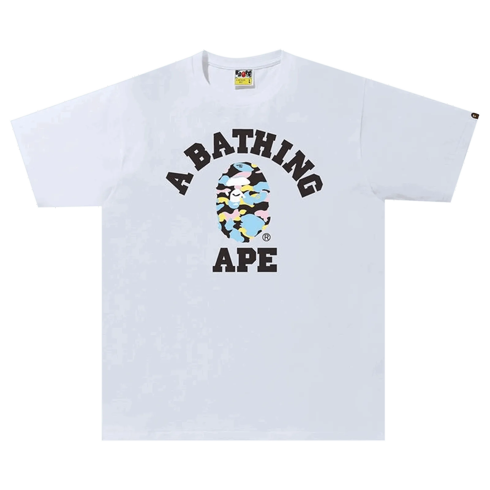 BAPE New Multi Camo College Tee