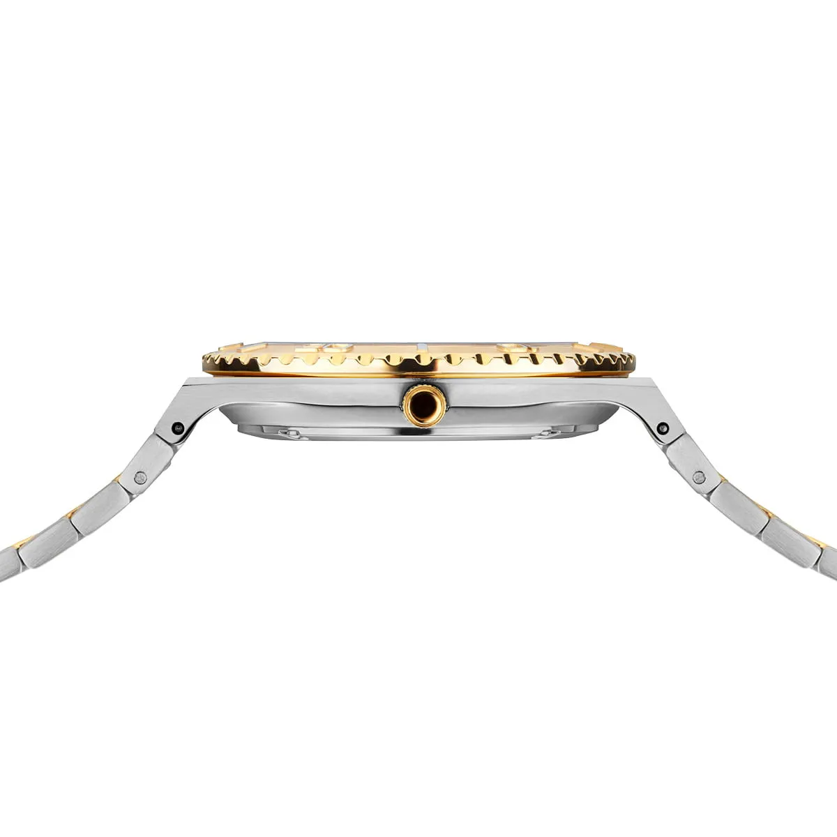 BERING TIME CLASSIC | PLATA/ORO PULIDO/CEPILLADO |  BERING
