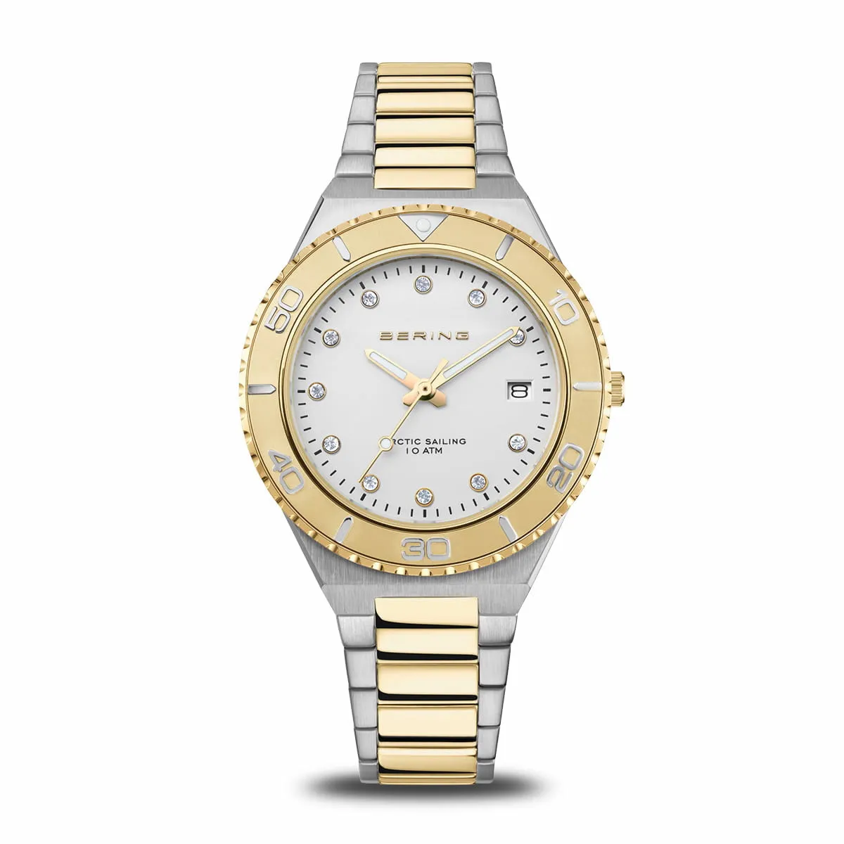 BERING TIME CLASSIC | PLATA/ORO PULIDO/CEPILLADO |  BERING