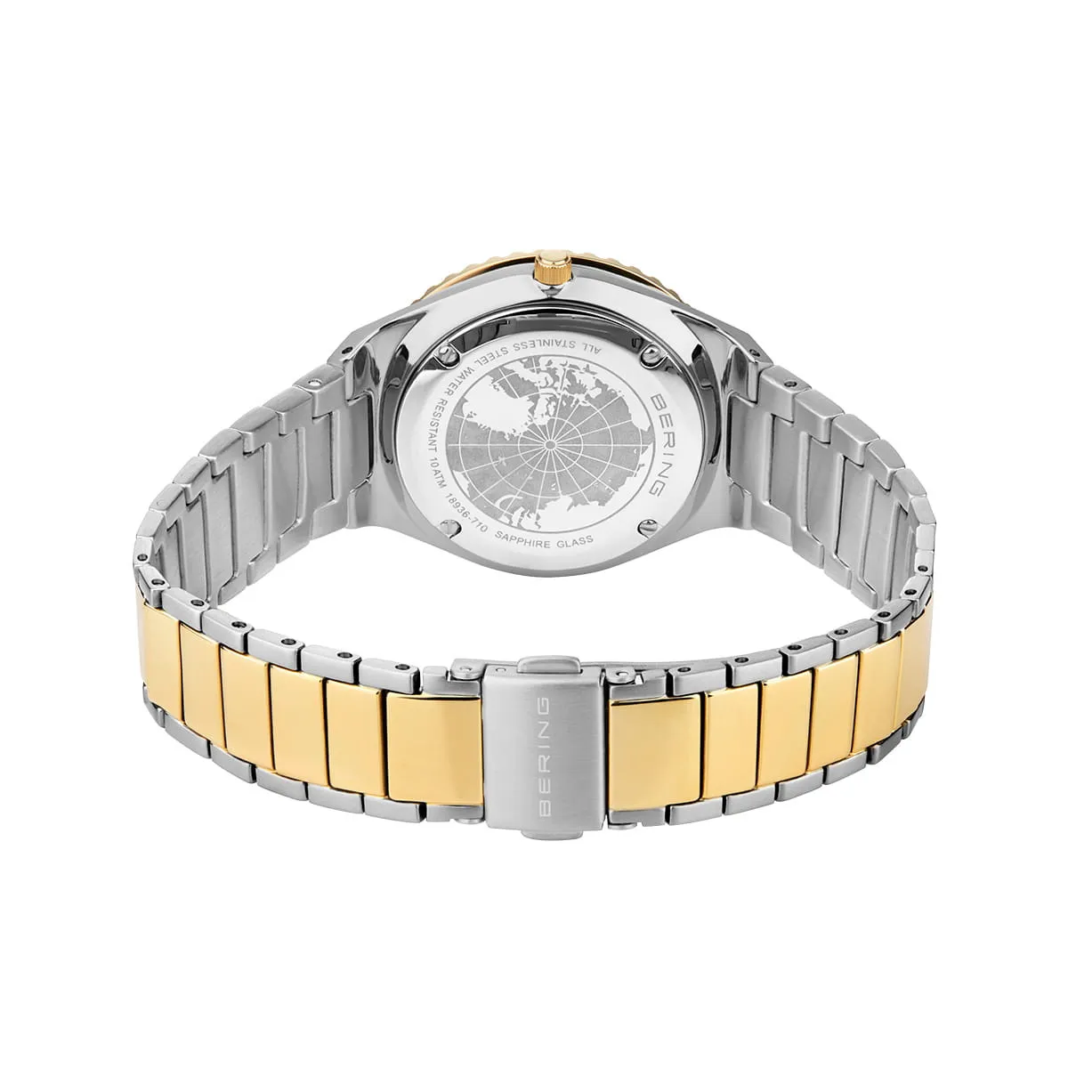 BERING TIME CLASSIC | PLATA/ORO PULIDO/CEPILLADO |  BERING