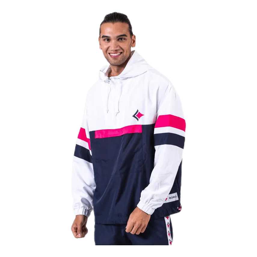 Björn Borg Archive Anorak White