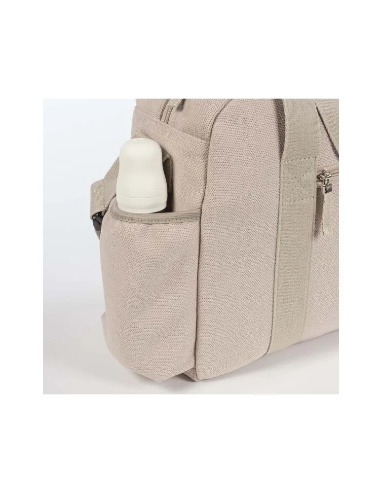 BOLSA CANASTILLA ECO MUM APRICOT WALKING MUM