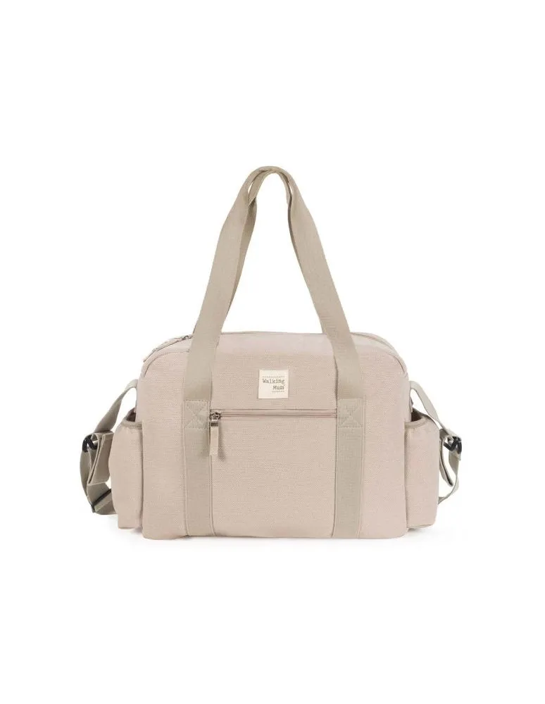 BOLSA CANASTILLA ECO MUM APRICOT WALKING MUM
