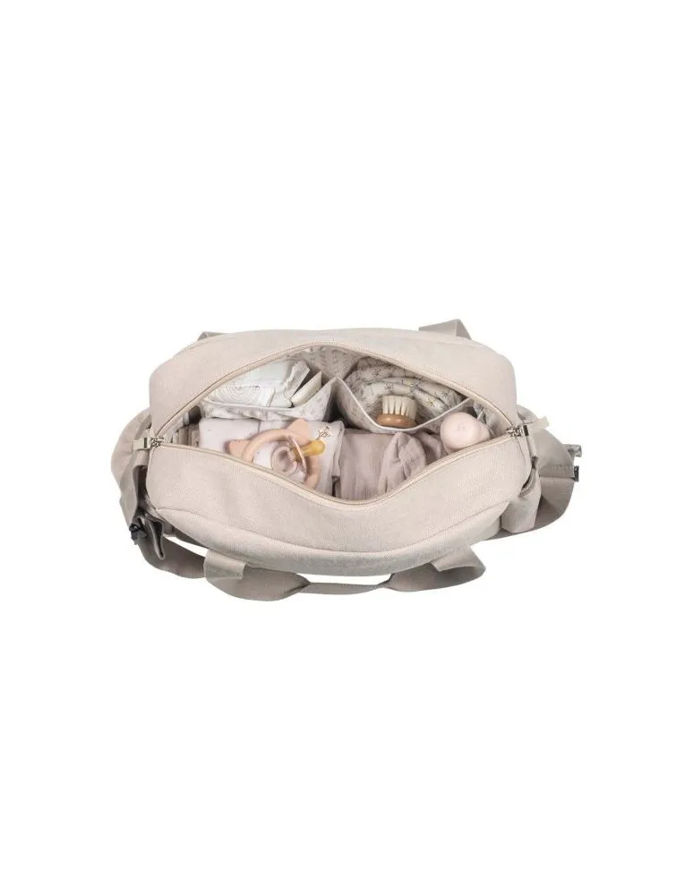 BOLSA CANASTILLA ECO MUM APRICOT WALKING MUM