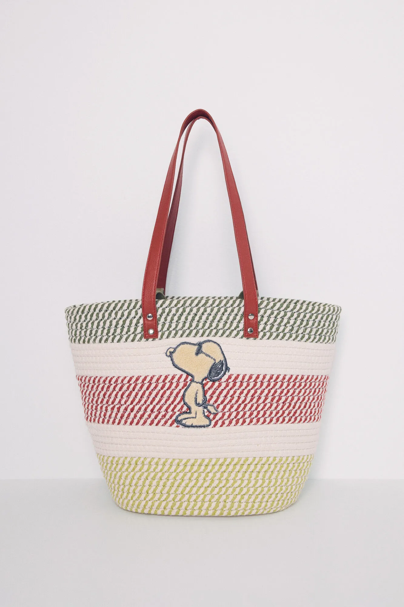 Bolso capazo playa Snoopy