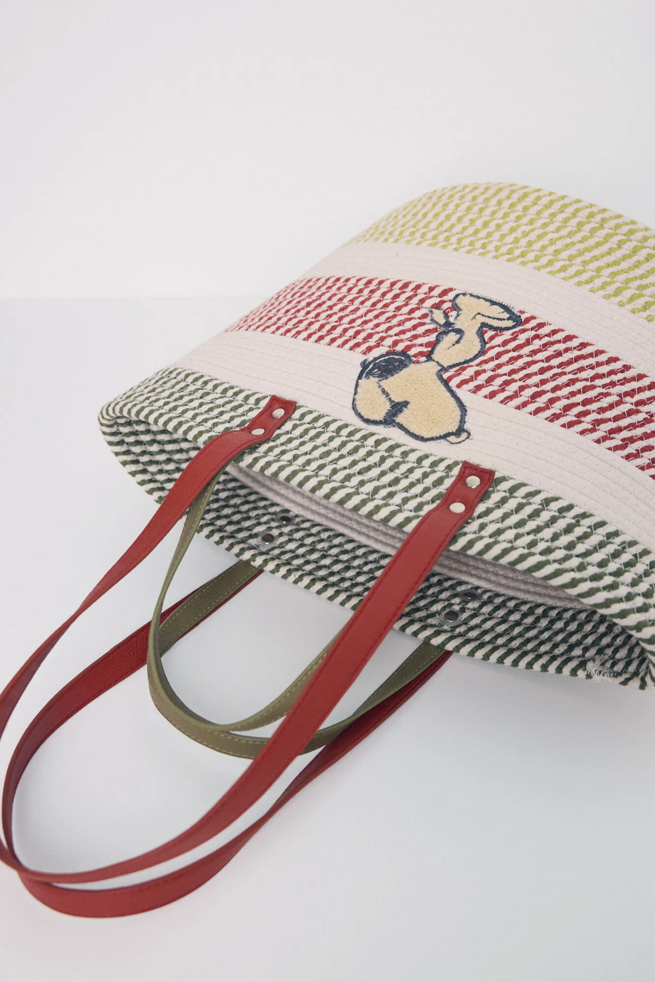 Bolso capazo playa Snoopy