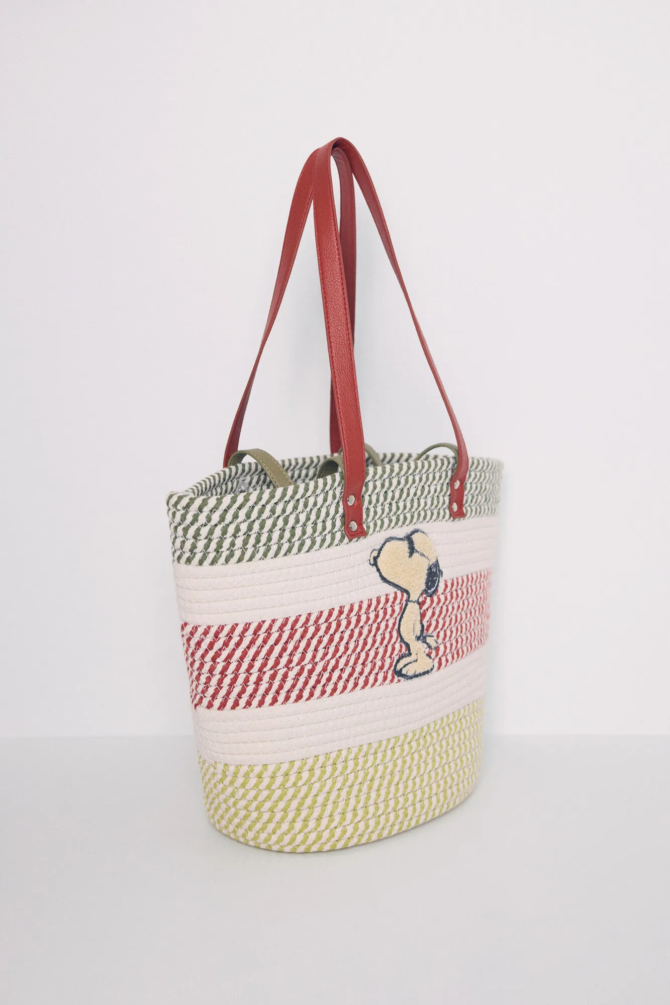 Bolso capazo playa Snoopy