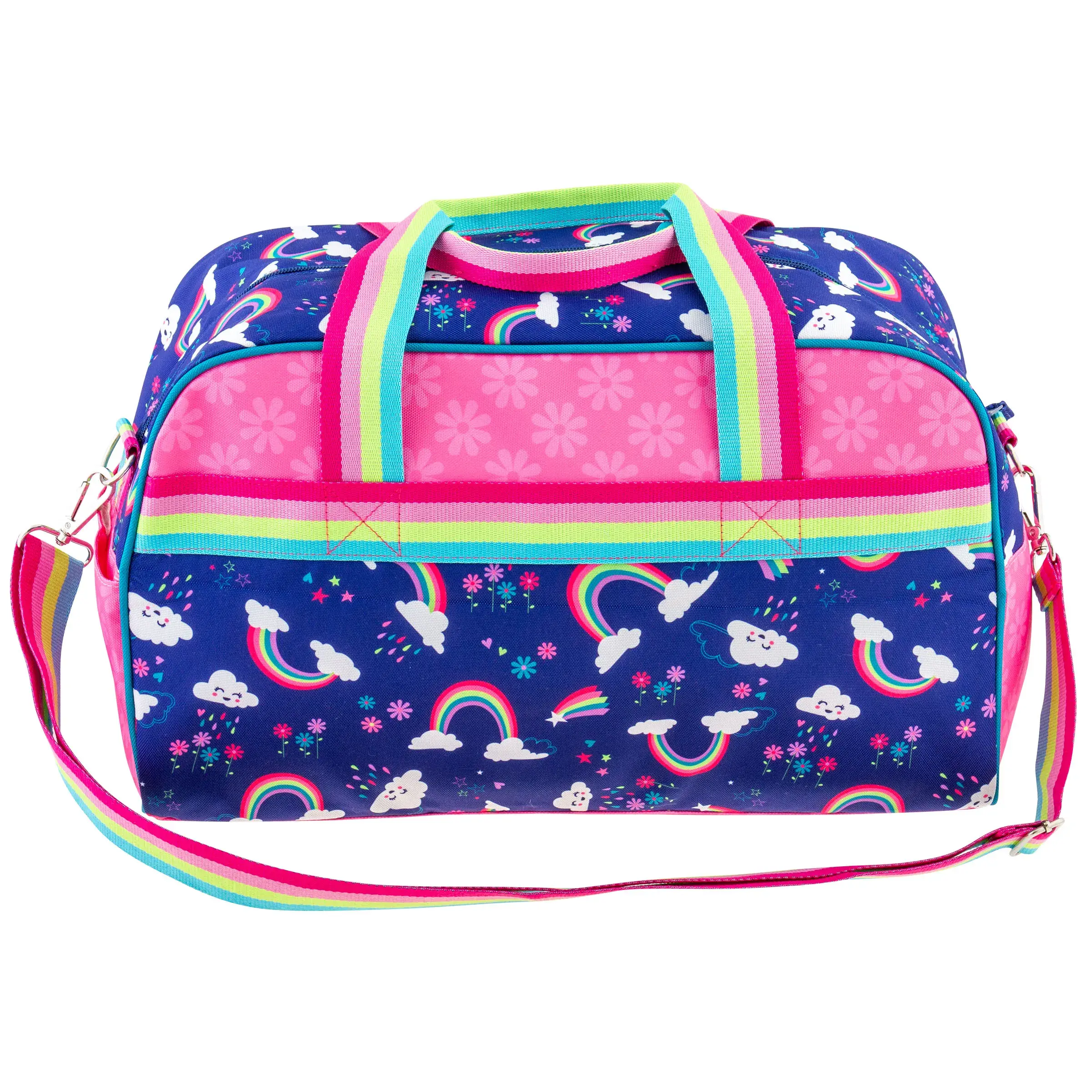 Bolso duffle arcoiris