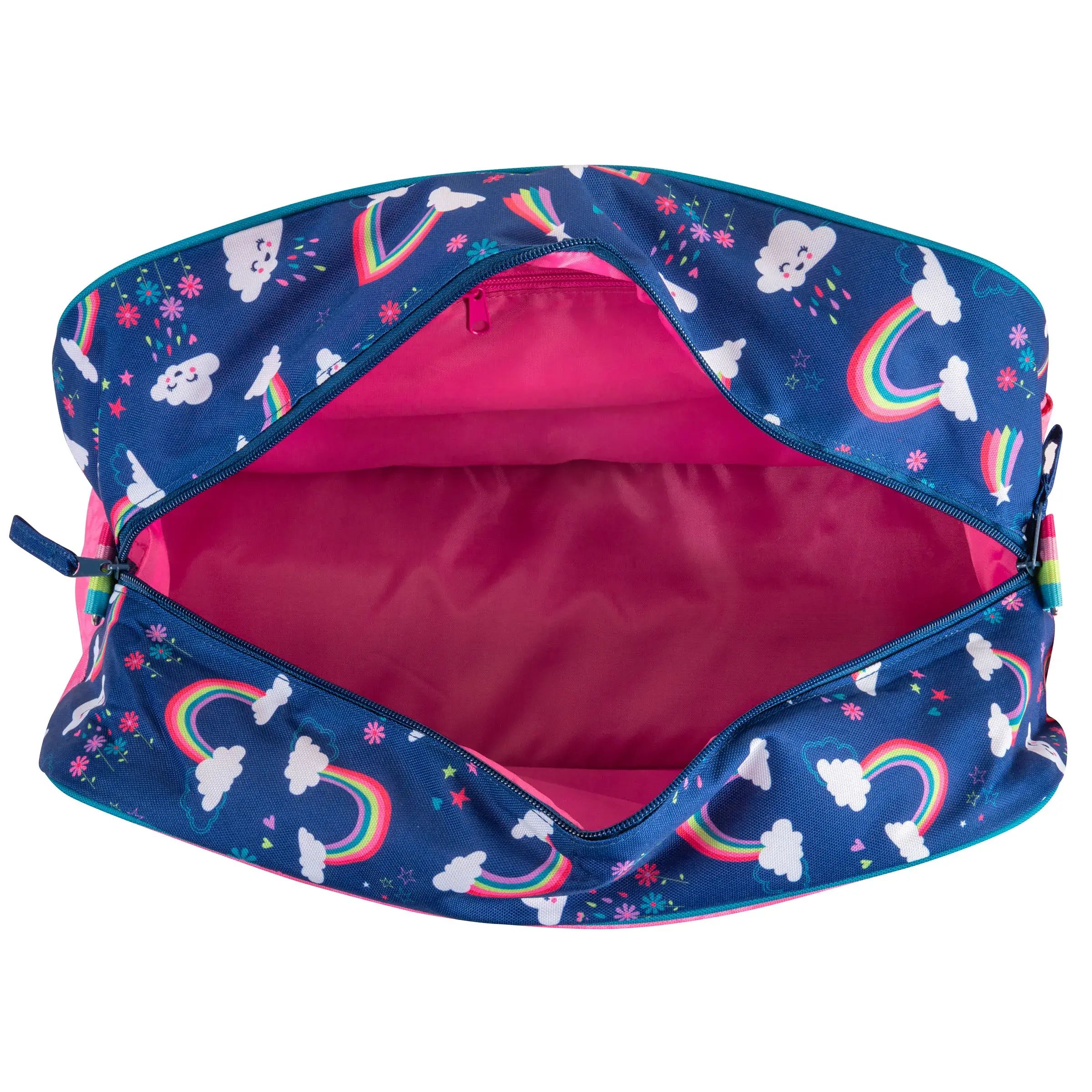 Bolso duffle arcoiris
