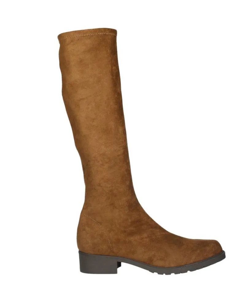 BOTA ALTA ANTELICRA CUERO PISO GOMA