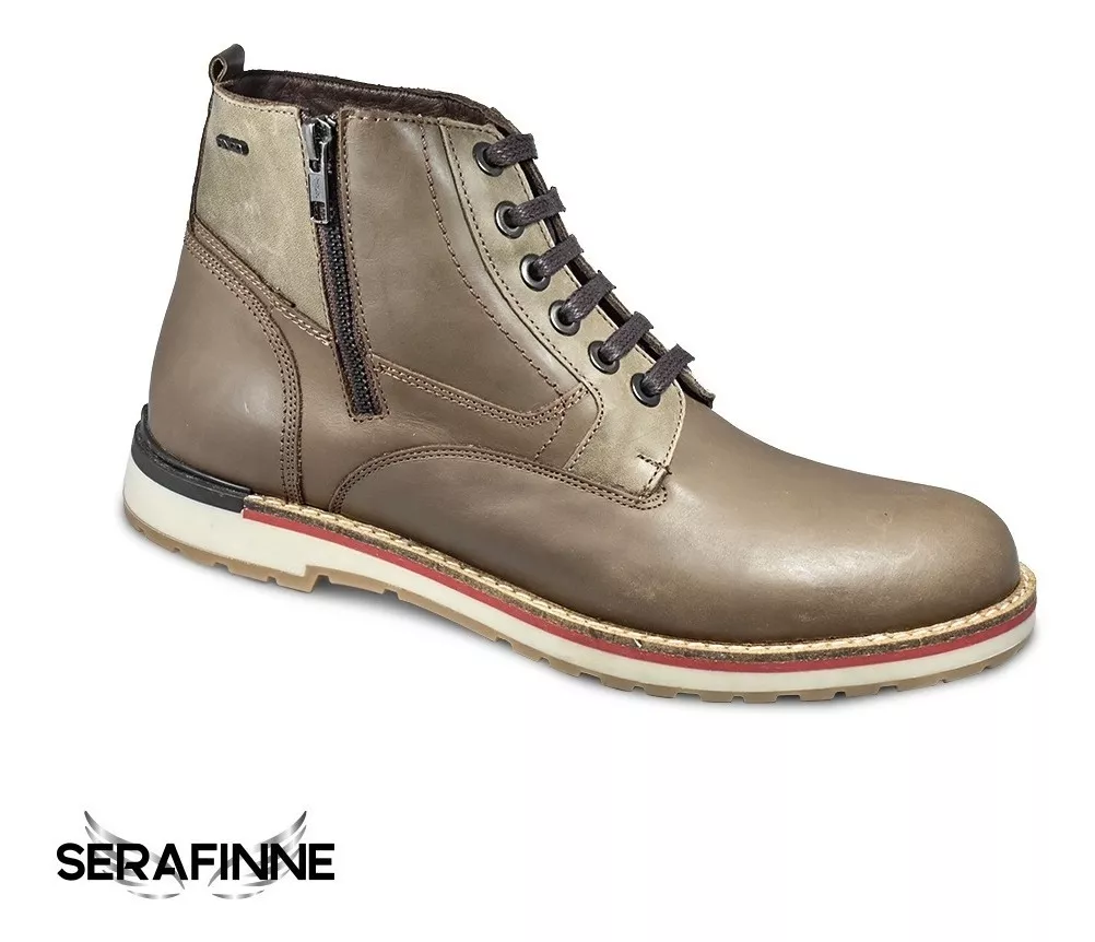 Bota Borcego Hombre Cuero Urbano Ringo  Hammer 06 